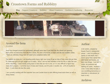 Tablet Screenshot of ctfarms-rabbits.com